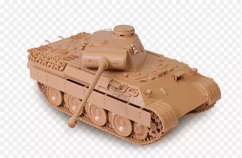 黑豹坦克Zvezda中型坦克Modell坦克