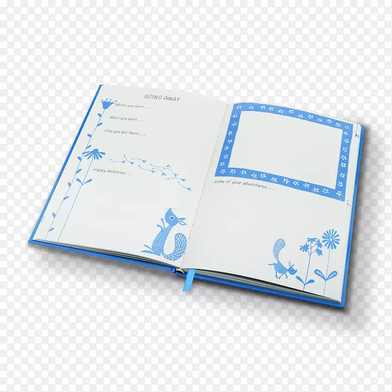 纸品设计品牌字体-父亲节蓝色卡片