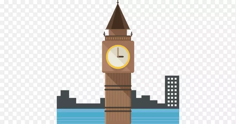 大本钟钟楼电脑图标里程碑悉尼，纽约，伦敦-大本钟