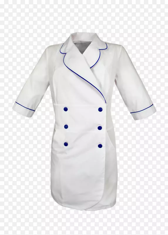 实验室外套厨师制服袖子-медсестра