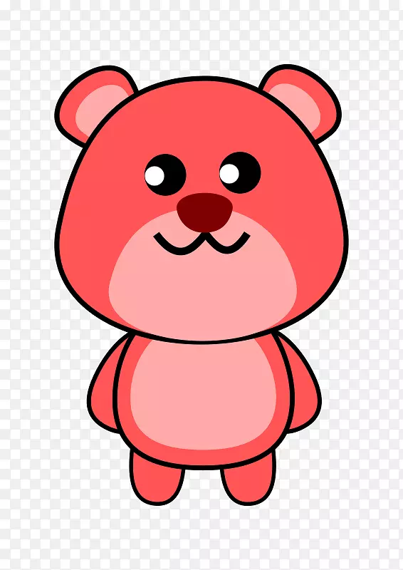 剪贴画Rilakkuma熊插图图-熊