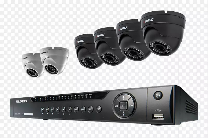闭路电视无线安全摄像头lorex技术有限公司家庭安全监视-穹顶装饰商店