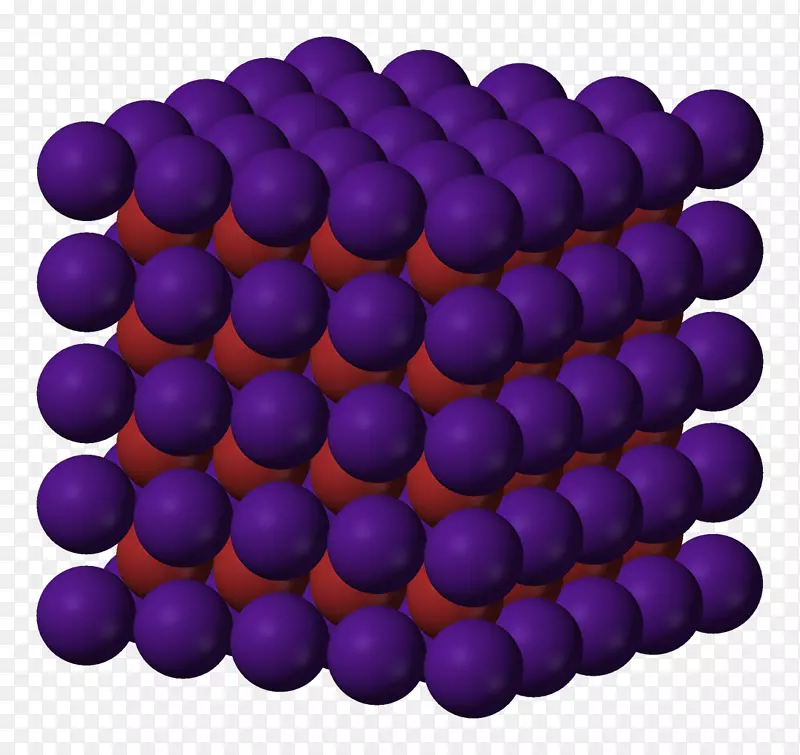 氯化铯晶体结构氯化钠-钾钠原子