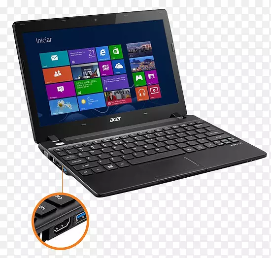 Acer aspire笔记本电脑高级微型设备.膝上型计算机