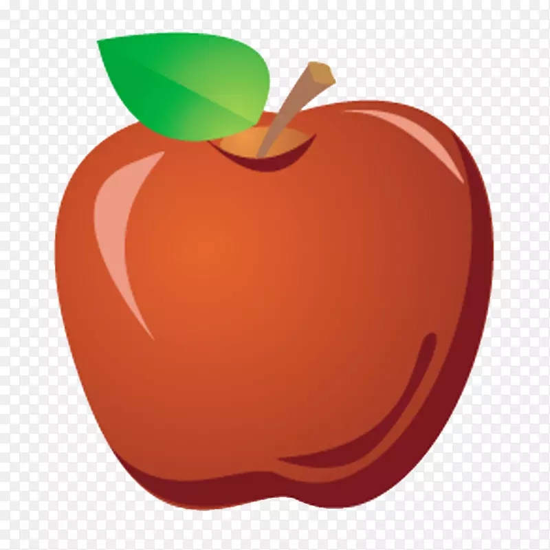 食用苹果水果剪贴画电脑图标-苹果