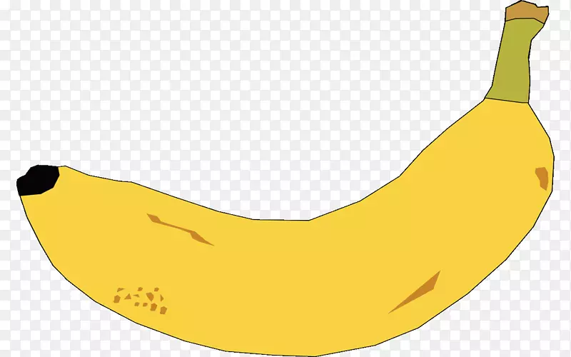 香蕉剪贴画插图动画-香蕉