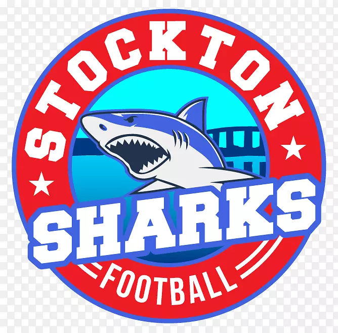 斯托克顿鲨鱼队足球标志组织-足球鲨鱼坦克