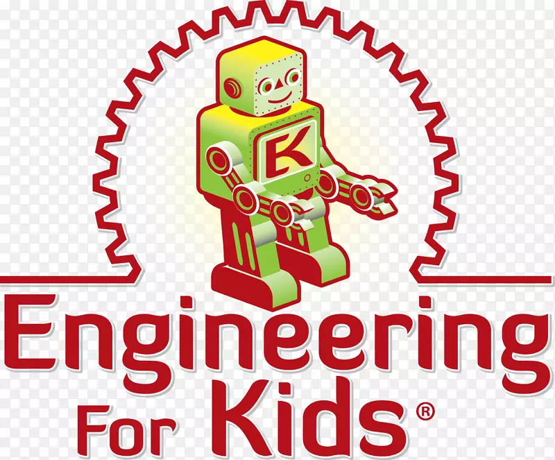儿童标志科学、技术、工程和数学工程