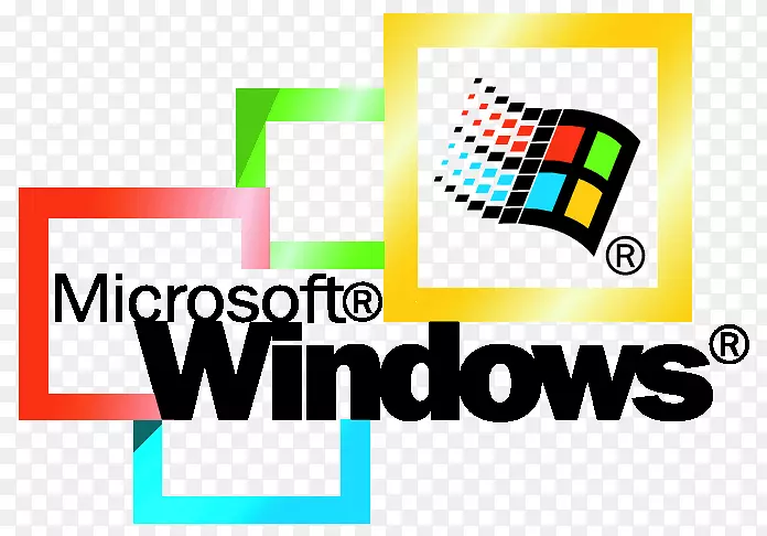 标志产品设计品牌-Windows 98标志