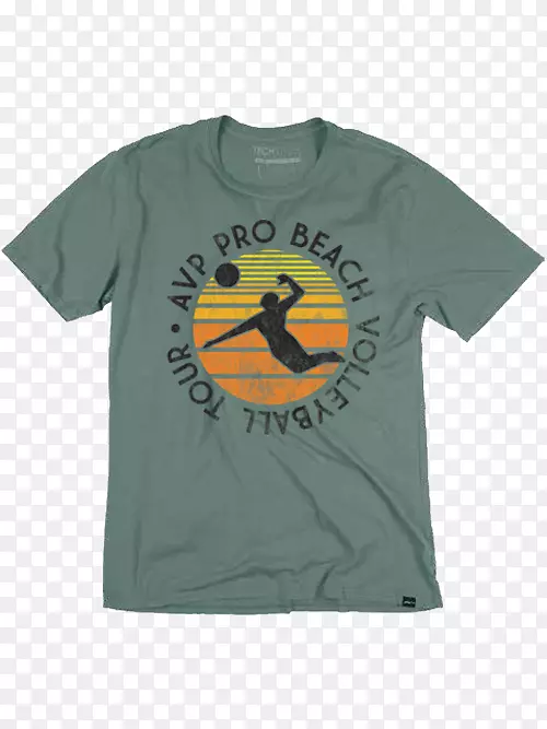 T恤排球标志袖字体-男子排球发球