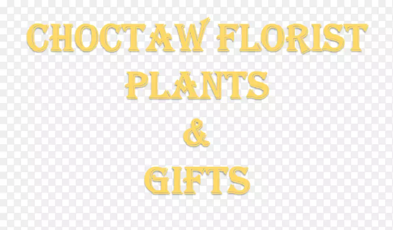 徽标Choctaw花店植物与礼品送花品牌花艺-礼品花卉