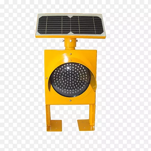 太阳能交通灯太阳能电池板发光二极管救护车灯亮