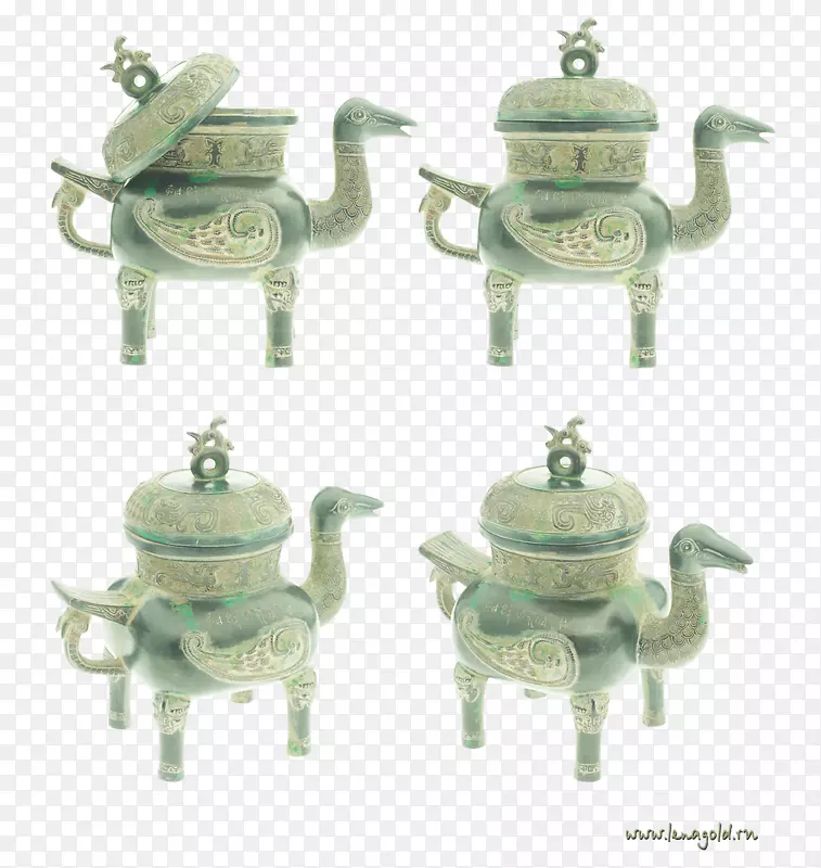 水壶铜茶壶夹子艺术产品设计.水壶
