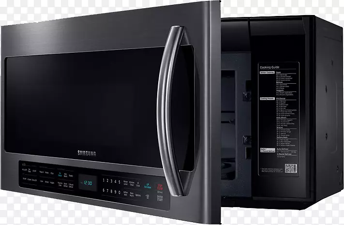 三星me21h706mq微波炉烹饪系列不锈钢冰箱-厨房中的Samsund洗碗机