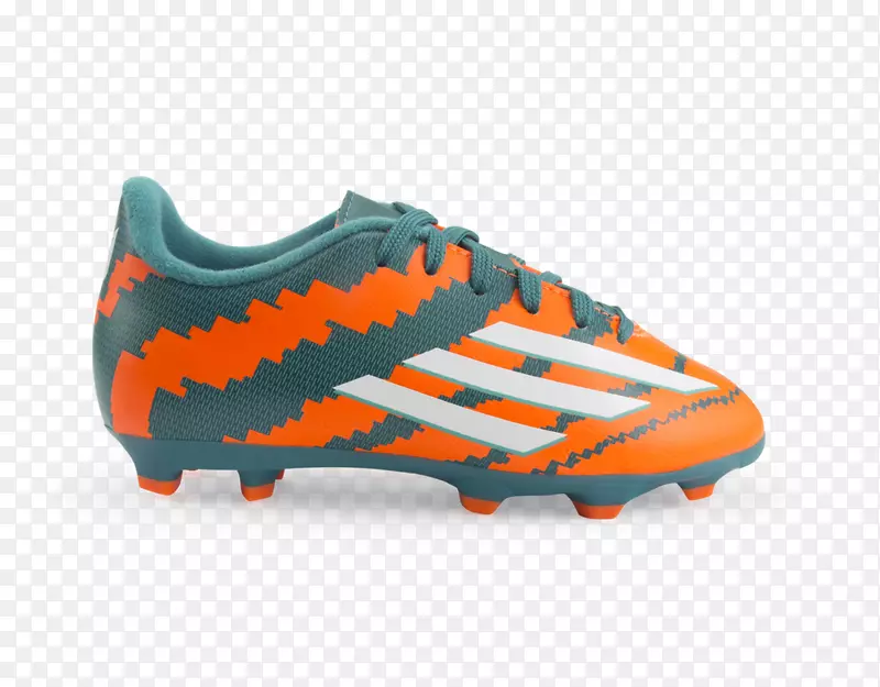 克里特·阿迪达斯·梅西10.3稳固的地面男子足球靴-橙色阿迪达斯梅西10.3稳固的地面男子足球靴-橙色鞋-梅西10克莱
