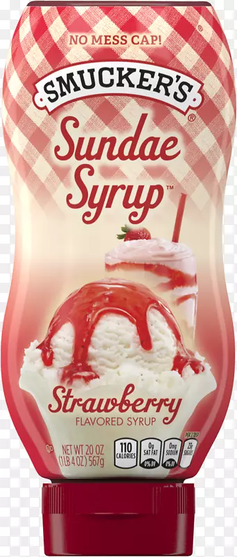 圣代冰淇淋口味糖浆J.M。Ssmker公司-冰淇淋配料