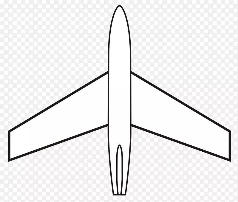 飞机翼型二面体飞机