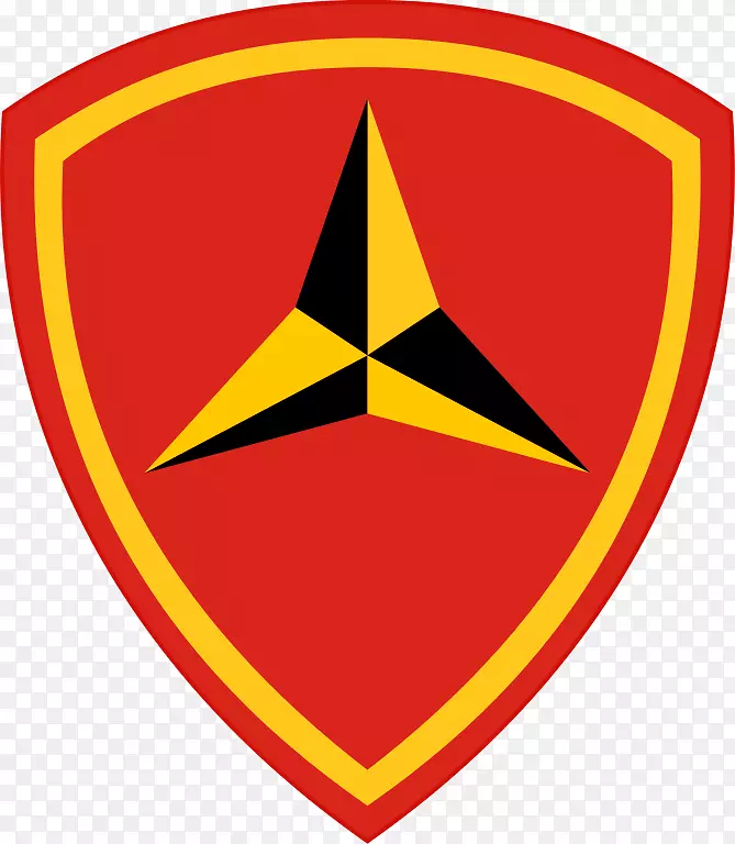 美国海军陆战队鹰，全球，和锚定海军陆战队第二次世界大战肩袖徽章-师崖