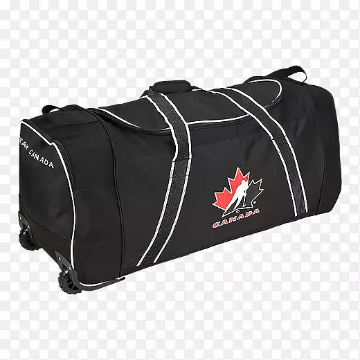 袋冰球运动曲棍球加拿大鲍尔曲棍球-装甲背包着色页