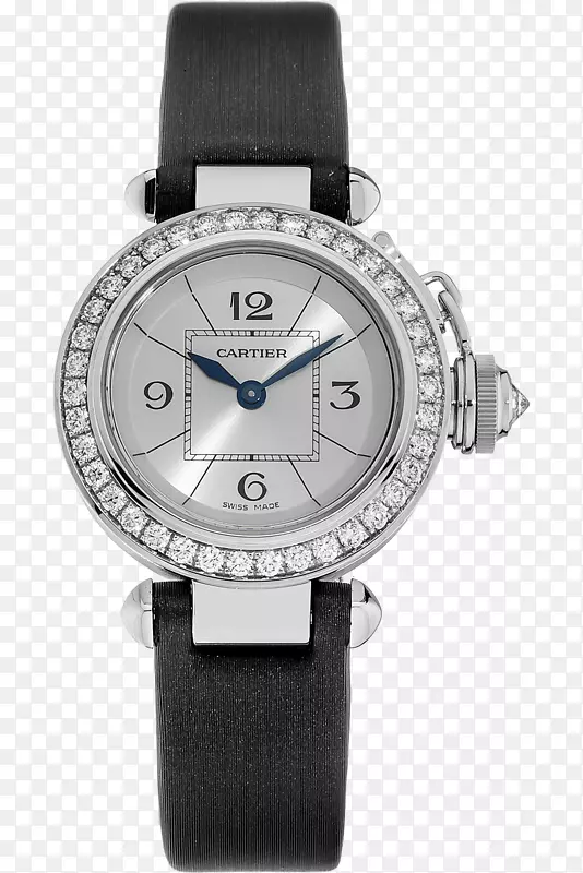 表带卡地亚布莱特林自动手表白色品牌手表