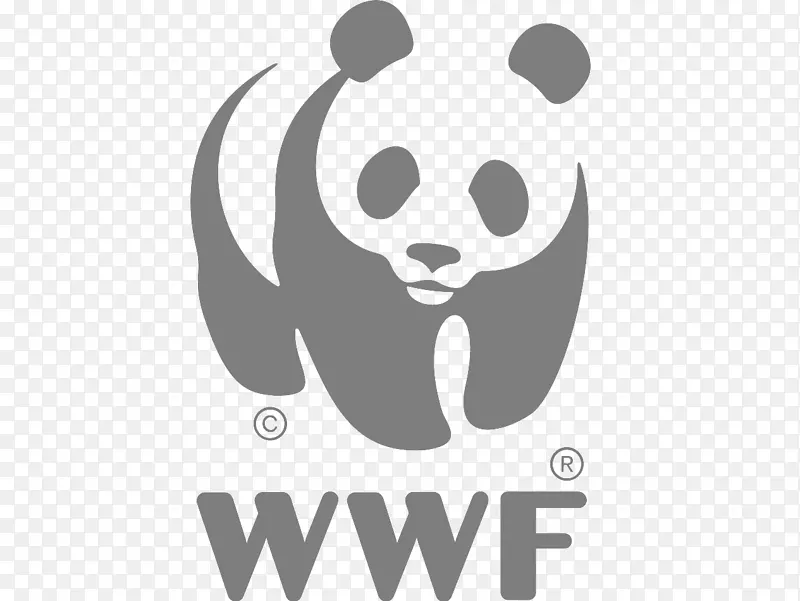 世界自然基金会大熊猫保护可持续性组织-遛狗标志