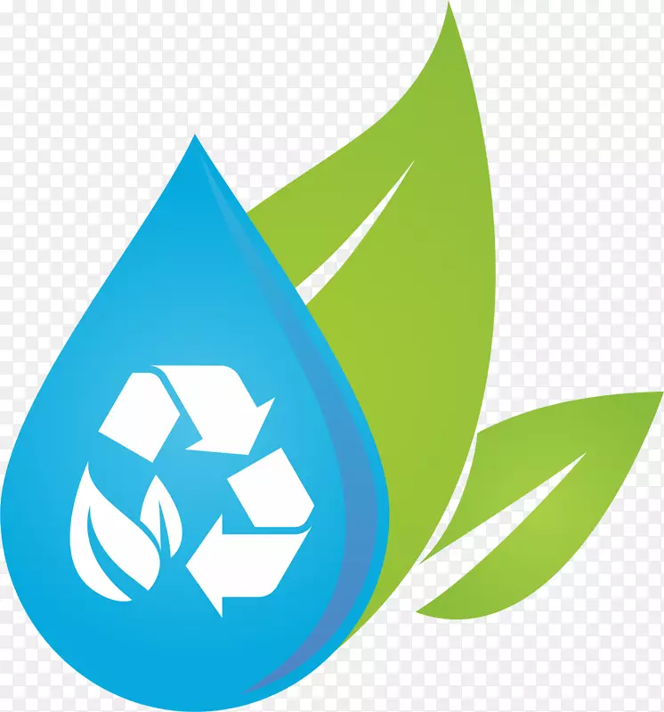 图自然环境回收符号环境工程标志回收