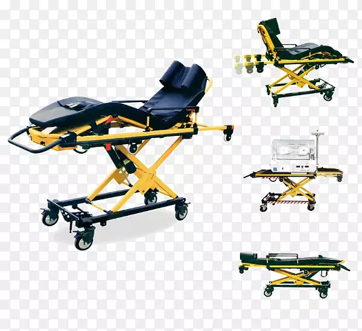 减重救护车医疗担架和轮床医疗急救箱-救护车担架