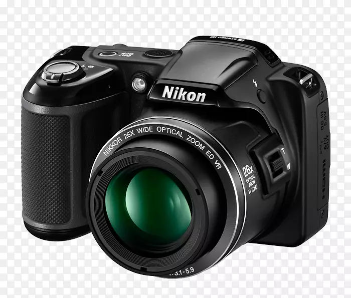 Nikon Coolpix L 120点拍摄相机Nikon Coolpix L 340 20.2 MP紧凑型数码相机-720 p-黑色Nikon Coolpix l 810相机