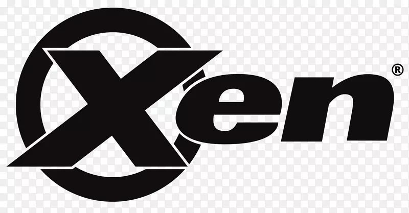 徽标XenServer虚拟化虚拟机-名片模型