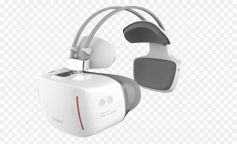 耳机Oculus裂缝三星设备vr头戴式显示视觉虚拟现实耳机