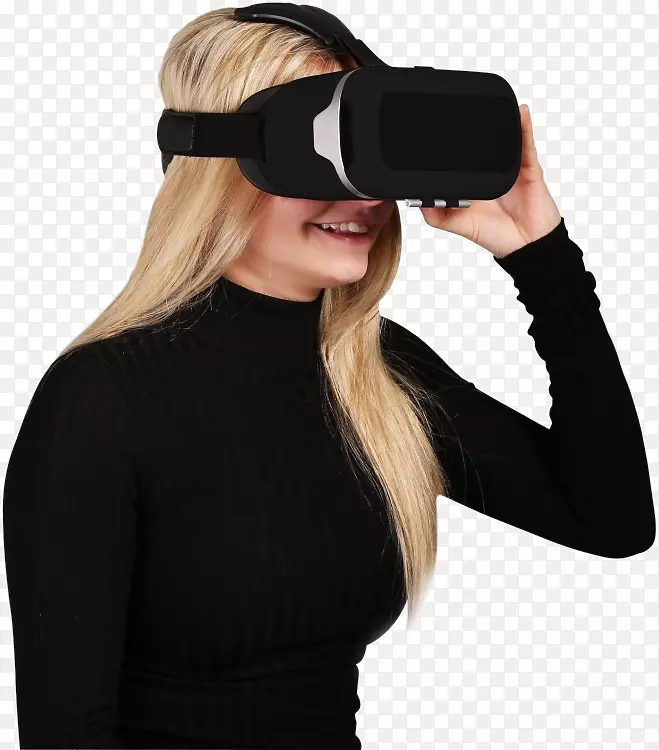 Oculus裂缝虚拟现实耳机头戴显示器三星设备vr-iphone虚拟现实耳机