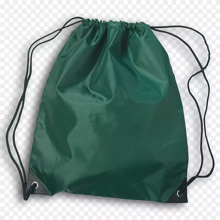 手提包，拉绳背包，手提包，森林绿色背包