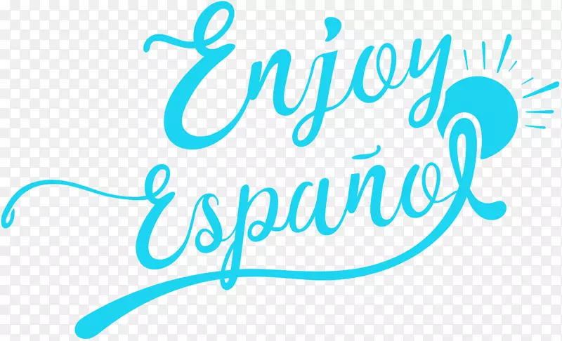 享受espa ol西班牙语标识学习课-ol徽标