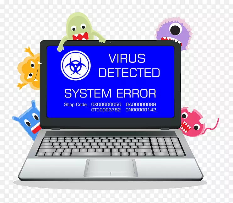 计算机病毒图形剪贴画图像防病毒软件设备维护