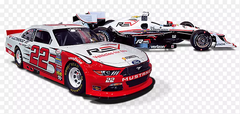 Penske怪物能源NASCAR杯系列赛车赛马场-赛车
