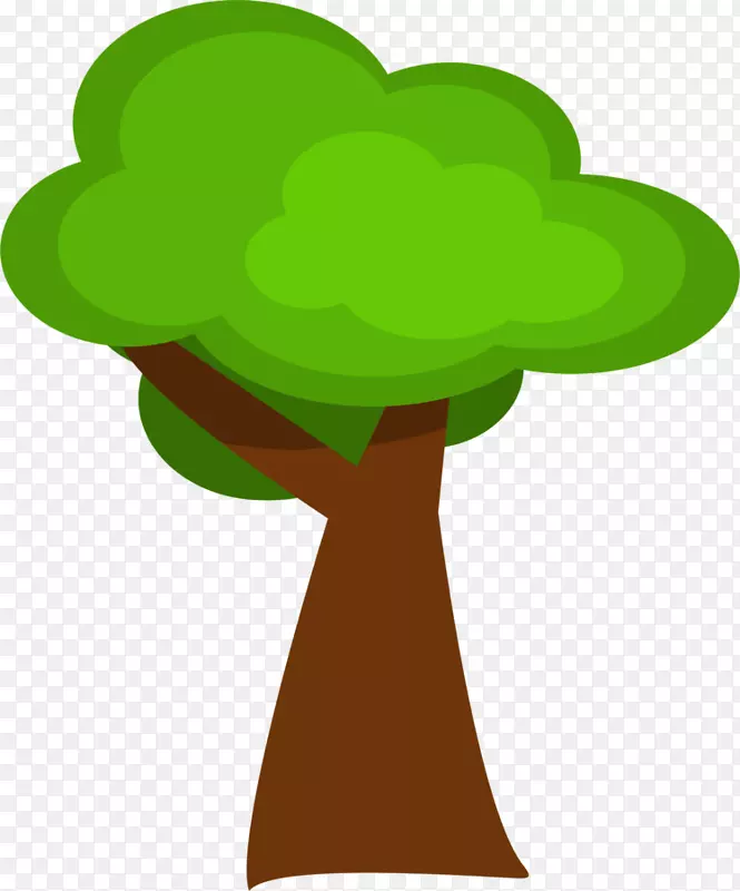 剪贴画插图图形树图像树