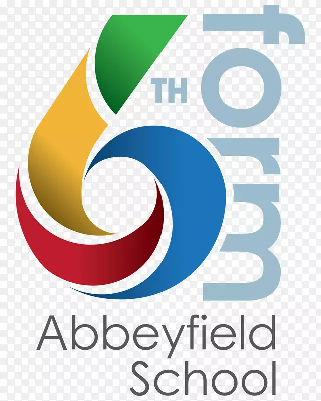 阿贝菲尔德学校，奇本纳姆标志六年级品牌剪贴画-六周年纪念