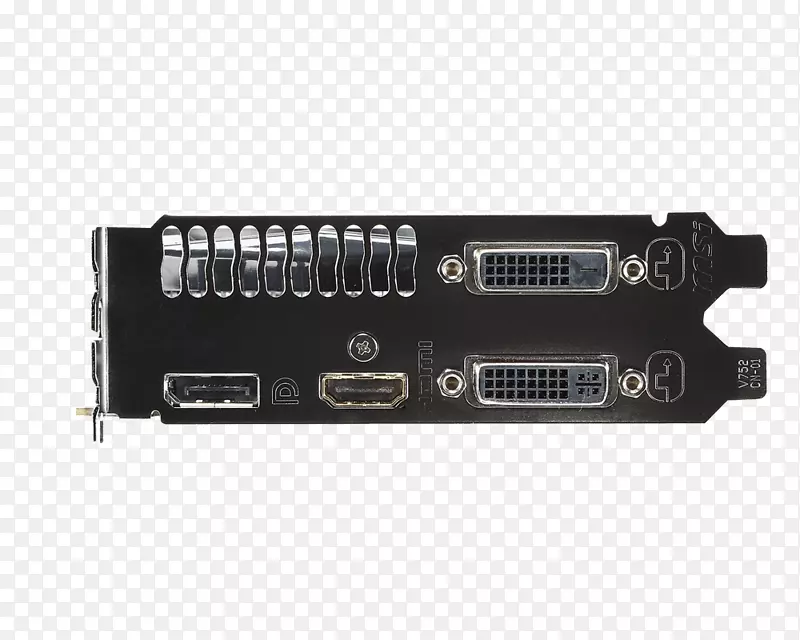 HDMI显卡和视频适配器Radeon数字视觉接口GDDR 5 SDRAM-msi膝上型电脑黑白