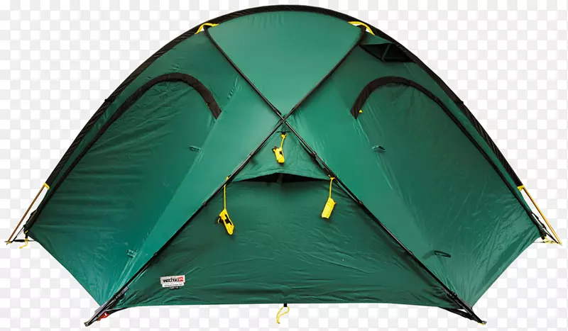 帐篷野营，登山，背包，几乎所有的风顶帐篷空间