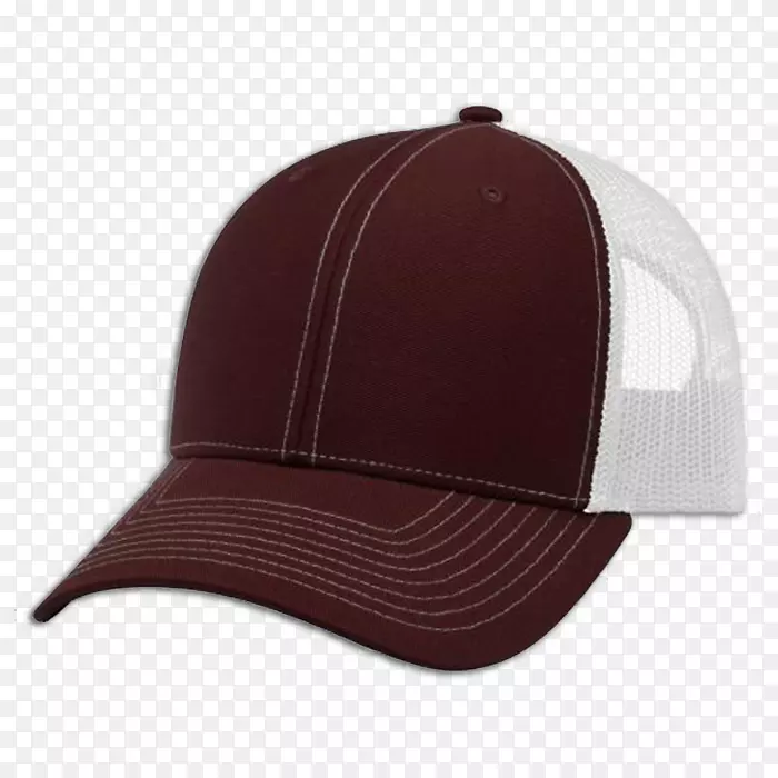 棒球帽卡车司机帽栗色产品设计.棒球帽
