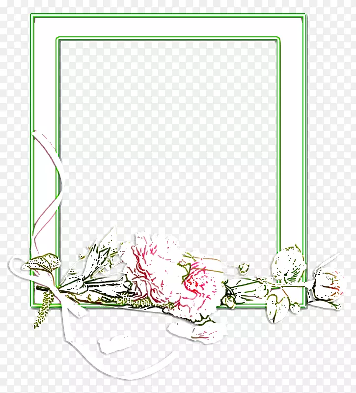 花卉设计画框剪贴画叶产品
