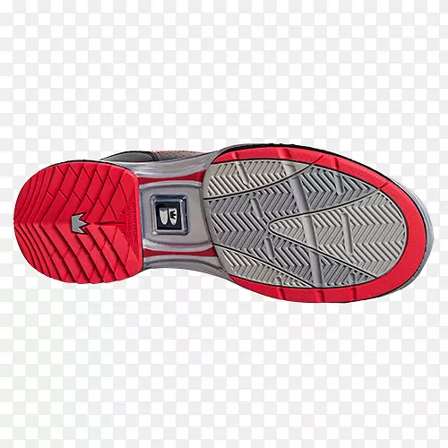 男式运动鞋tpu x黑色/红色右手保龄球鞋运动服-布鲁斯维克男子保龄球鞋