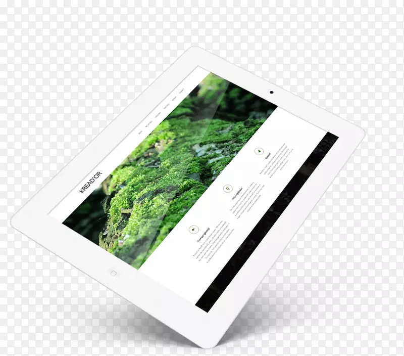 产品设计品牌多媒体-iPad白色