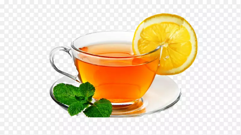 绿茶冰茶柠檬姜茶