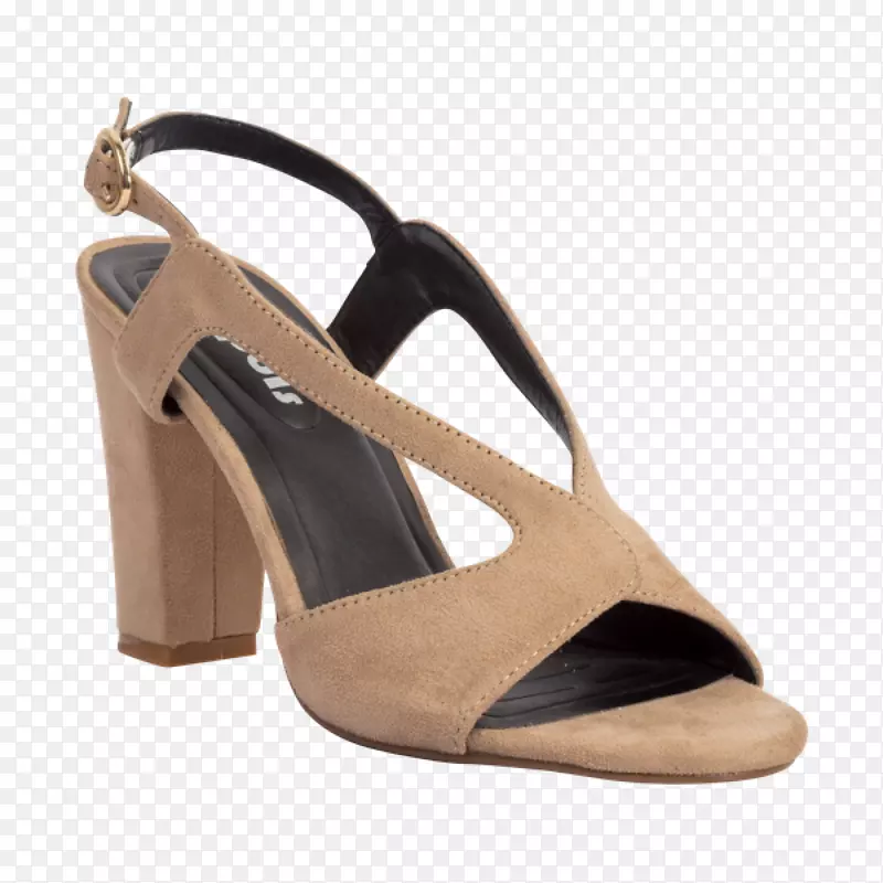 绒面鞋凉鞋滑轨五金泵.Zapatos