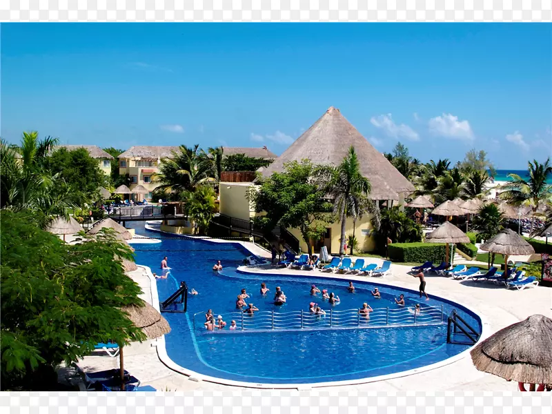 Sandos Playacar海滩度假村Sandos Caracol生态度假酒店-健身度假村