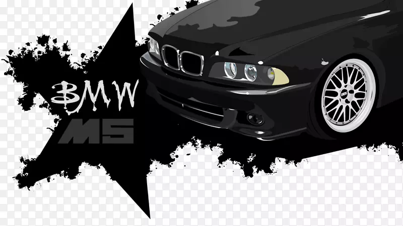 BMWM5汽车保险杠宝马5系列-bmw.png