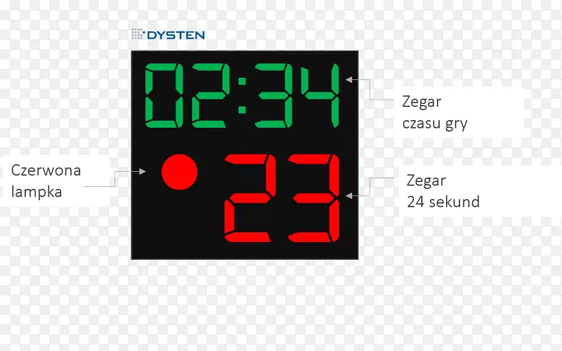 显示设备数字时钟产品设计品牌Zegar