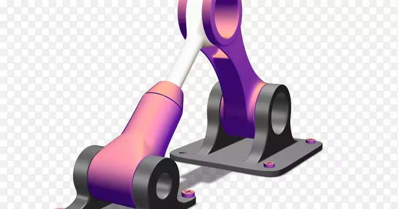 产品设计紫角机械零件