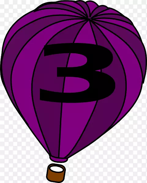剪贴画阿拉巴马五十周年热气球经典阿尔伯克基国际气球节-热气球紫色